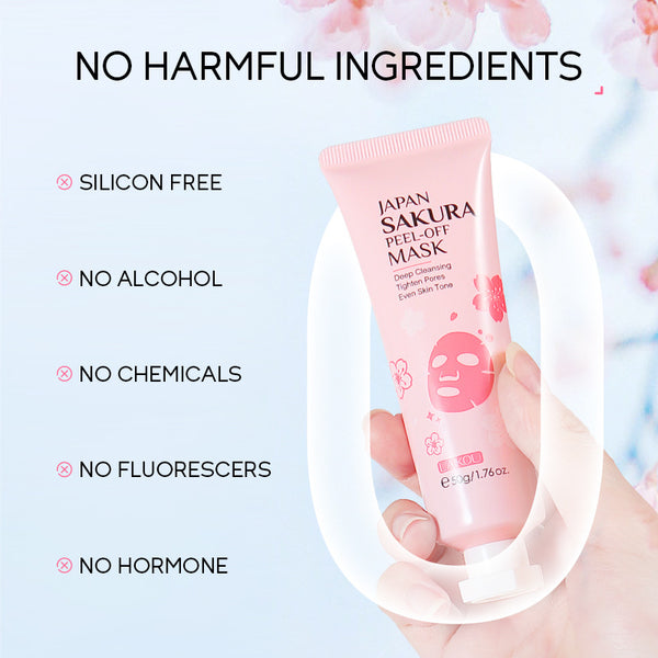 Flower Tearing Mask Pore Cleansing Moisturizing Skin Care Products