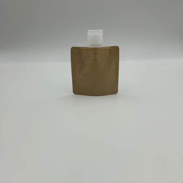 Kraft Paper Nozzle Bag Skin Care Products Packaging